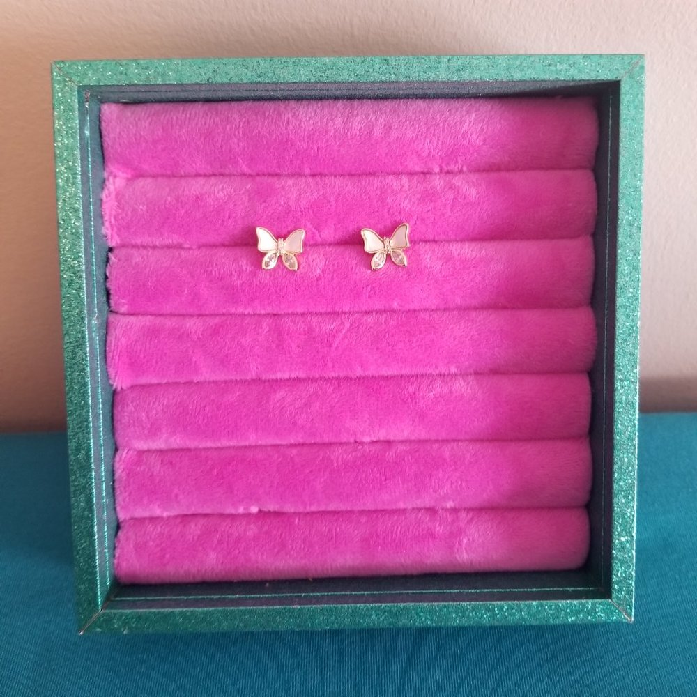 Lilly Pulitzer Butterfly Earrings - Picture 2 of 4